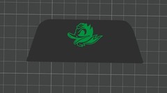 Oregon Ducks Riddell Speed Flex Football Helmet Bumpers CUSTOM 3D Printed