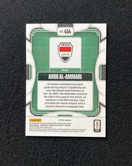 2026 Panini Prizm FIFA Amir Al-Ammari 2/10 gold IRAQ #454 WU89