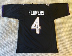 Zay Flowers Signed Baltimore Ravens Jersey w/ Beckett Authentication