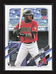 2021 Topps UK Edition #19 Geraldo Perdomo Arizona Diamondbacks Rookie