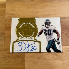 2017 Brian Dawkins Panini Flawless Retired Number Auto Gold RN-BD Eagles /15