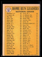 Willie McCovey / Hank Aaron / Lee May 1970 Topps #65