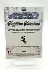 2025 Topps Chrome Sapphire Edition – Edgar Quero #SSA-EQ Auto (RC)