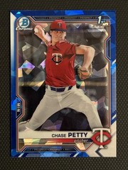 Chase Petty 2021 Bowman Chrome Draft Sapphire Edition – #BDC-49 (RC)