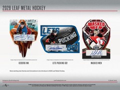 2026 LEAF METAL HOCKEY HOBBY BOX – BRAND NEW – FREE SHIPPING 🔥🔥🔥