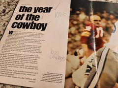 🏈1972 Sunoco NFL Action Complete 128 Page Stamp Album🏈 Marked *See Pics*