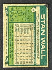 1977 Topps Stan Wall Los Angeles Dodgers #88
