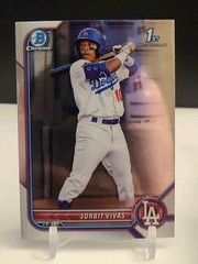 2022 Bowman – Chrome Prospects Jorbit Vivas #BCP-24 1st Bowman RC