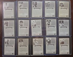 1972 Kellogg&rsquo;s Xograph 3-D COMPLETE SET (15) All-Time Baseball Greats EX-MT Cond