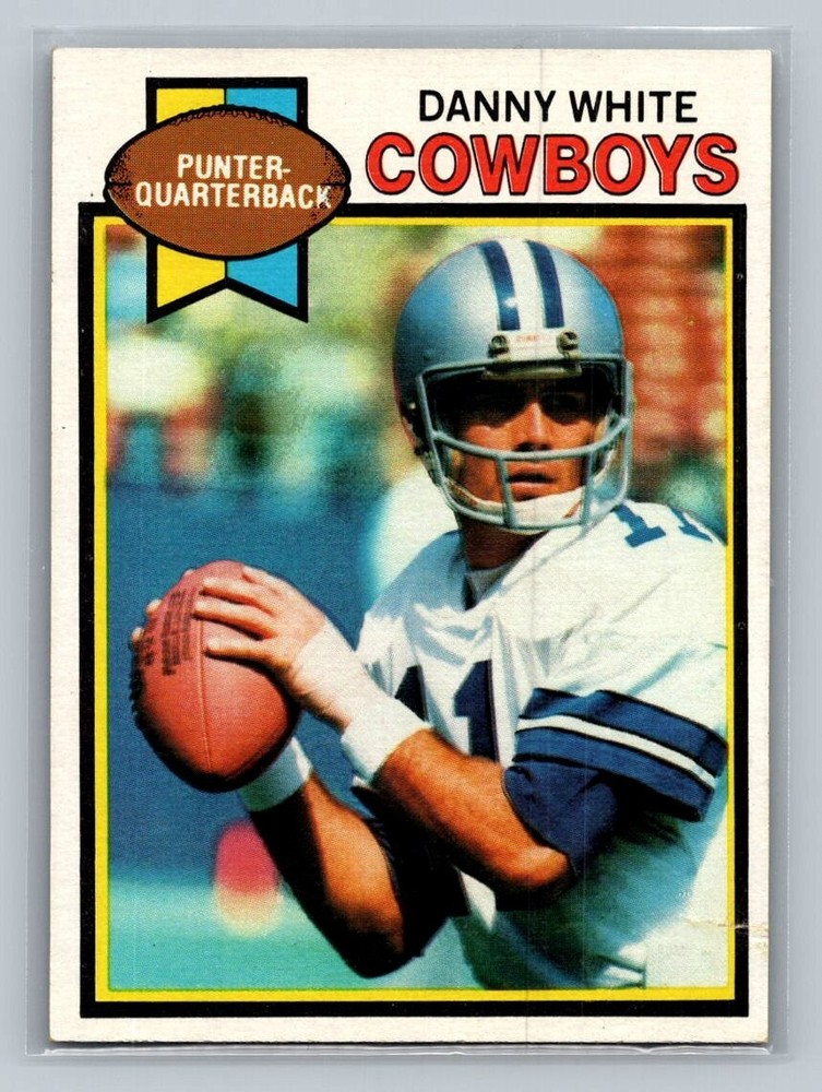 1979 NFL Topps Danny White #429 Dallas Cowboys 79-TFBC