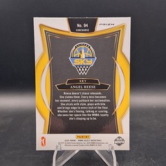 2025 Panini Select WNBA Angel Reese Pink Ice #94 Sky Atlanta Dream