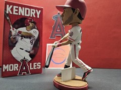 Kendry Morales Los Angeles Angels MLB 2011 SGA Bobblehead NIB SH Lefty