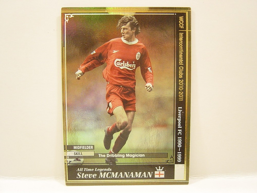Panini WCCF 2010-11 ATLE Steve McManaman 1972 England　No.7 Liverpool FC Legends