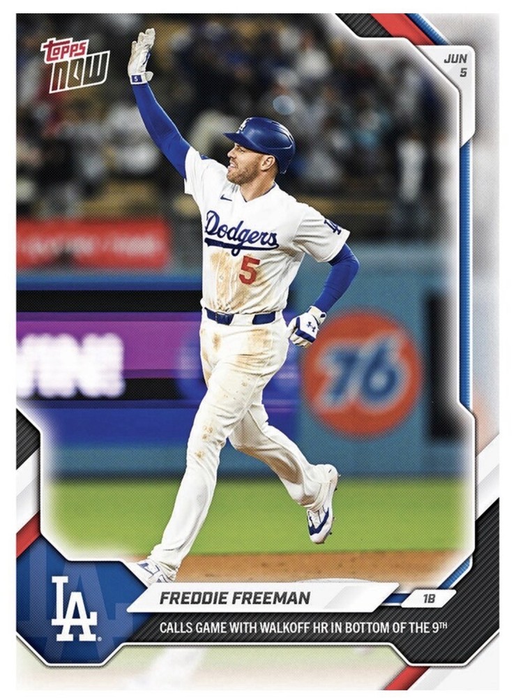 Freddie Freeman Walk-Off HR 2026 MLB Topps NOW Card 293 Presale