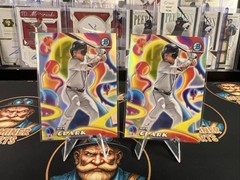 2025 Bowman Chrome Prospects Max Clark Melt Mashers Insert #MM-18 2 Card Lot
