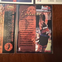 5 Charles Barkley Insert And Base Cards.