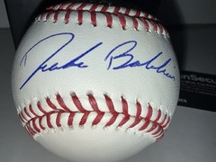 Drake Baldwin Atlanta Braves Autographed/Signed Baseball MLB Authenticated