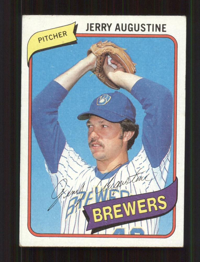 1980 Topps #243 Jerry Augustine