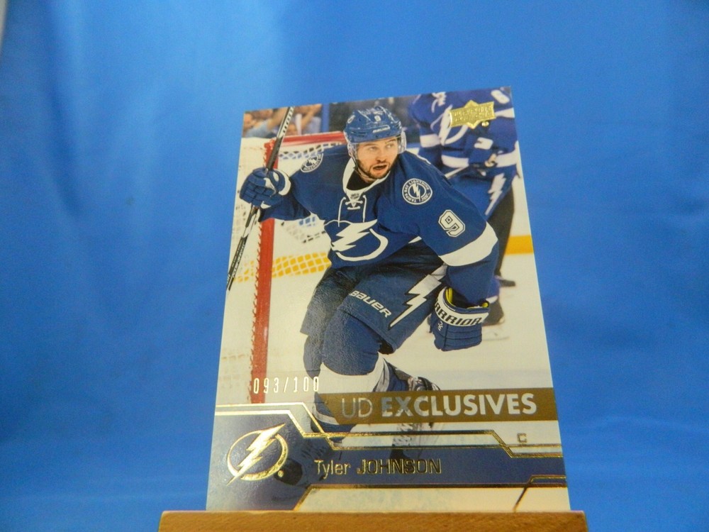 Tyler Johnson Upper Deck Hockey 2016-17 UD Exclusives /100
