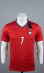 2026 New Adult Portugal Cristiano Ronaldo #7 Black/Red Jersey
