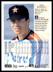1994 Fleer Sunoco Jeff Bagwell #3