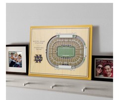 Official Stadium Views 3D Replica Notre Dame Stadium Home of The Fighting Irish