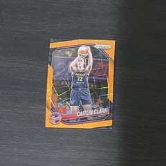 2025 Prizm Caitlin Clark Orange Velocity Prizm #22 Indiana Fever