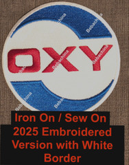 2025 OXY PATCH Houston Astros Sleeve Patch Baseball Jersey Patch White Border