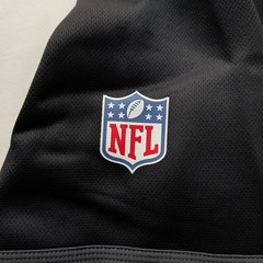 Nike Therma FIT Detroit Lions Pullover Crewneck Team Sweater Black Mens Size L