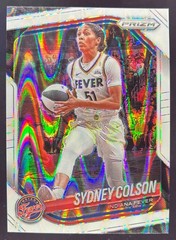 2025 Panini Basketball WNBA Prizm Sydney Colson White Seismic #1