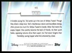 2026 Topps Chrome Disney #45 Tod
