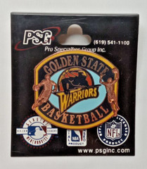 Vintage 1999 Golden State Warriors Basketball Pin Pro Specialties Group Inc New