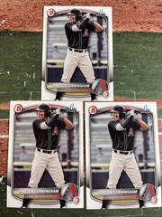 2025 Bowman Draft Kayson Cunningham (3) Card 1st Bowman Lot Diamondbacks #BD-84