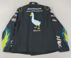 Roush Fenway Racing Jacket Mens XL Black NASCAR Auto Racing Carl Edwards Chase
