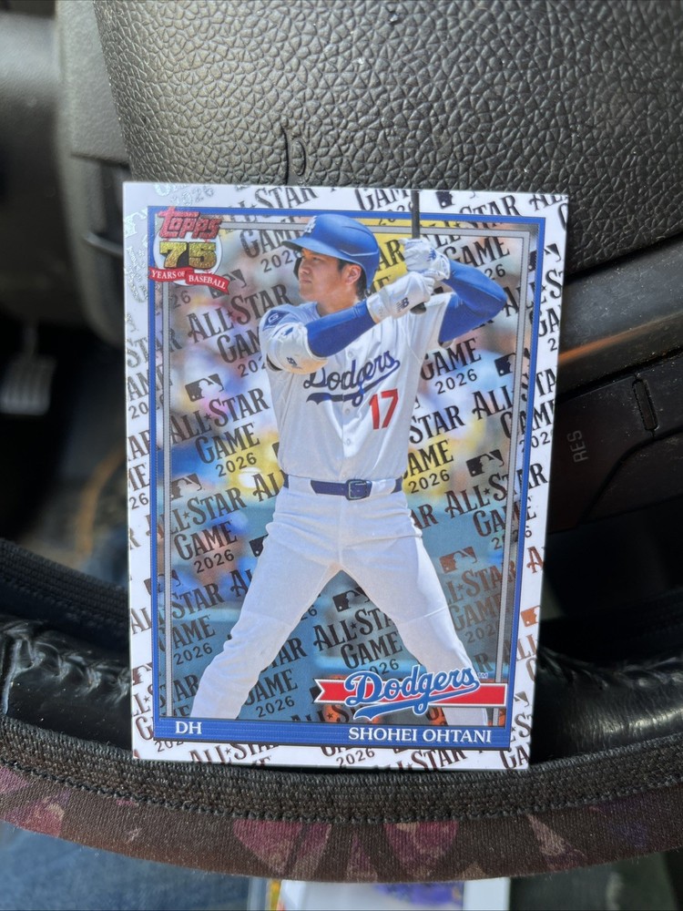 Topps 75 Years of Baseball Mint ‘26 Shohei Ohtani 75th Anniv ASG #91B2-1 Dodgers