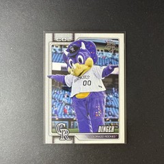 2026 Topps Series 1 #M-4 Dinger Rockies Mascot Celebration Insert