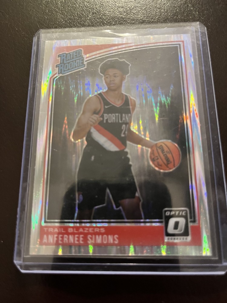 2018 Donruss Optic #186 Anfernee Simons Shock
