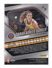 2025 Panini Prizm WNBA #31 Sarah Ashlee Barker
