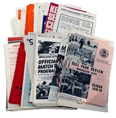 100 X Non league programmes – All Different – All Match Used