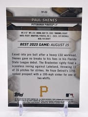 2023 Bowman&rsquo;s Best – Top Prospects Paul Skenes #TP-22