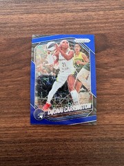 2025 Panini Prizm WNBA #9 DiJonai Carrington Blue Velocity Prizm NM