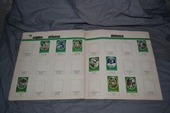NFL Action ‘72 Sunoco 56 page Stamp Album Stickers – 17 Complete Teams