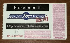 TITAN WWE WWF LIVE EVENT PEPSI ARENA 5/16/97 TICKET STUB ROCKY MAIVIA EARLY ROCK