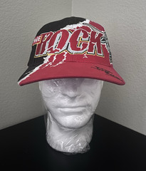 VTG 2000 WWF The Rock “Know Your Role” Attitude Era Snapback wrestling hat Y2K