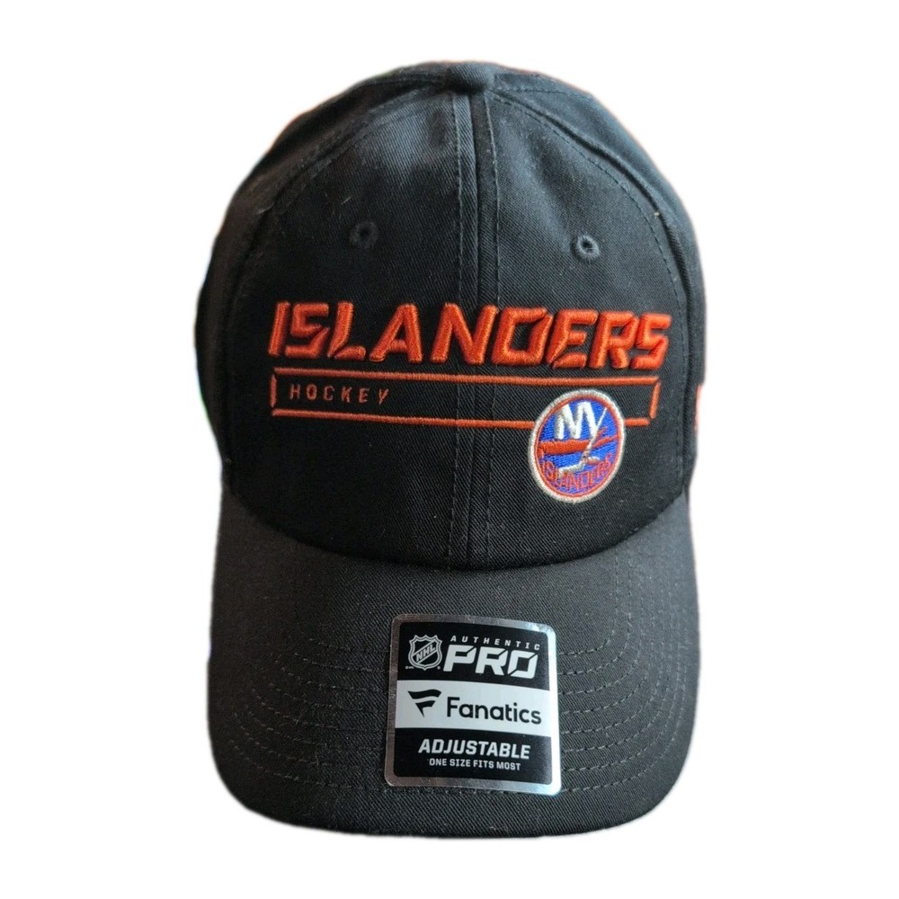 NHL New York Islanders Fanatics Branded Authentic Pro Locker Room Adjustable Hat