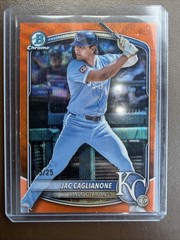 2024 Bowman Draft – Chrome Prospect Jac Caglianone #CPA-JC Orange…