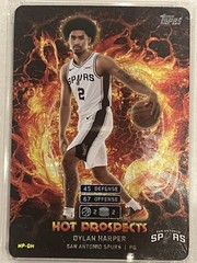 Topps 2025 Basketball Dylan Harper Spurs Hot Prospects #HP-DH IGC 10