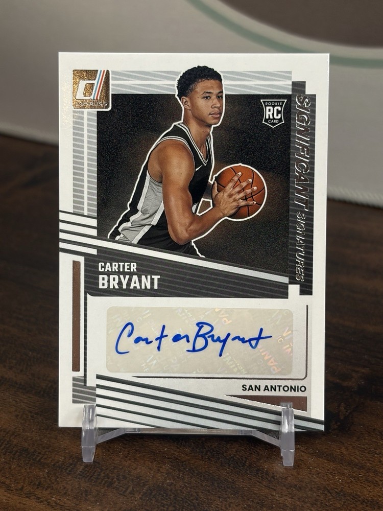 Panini Donruss Carter Bryant Significant Signatures Auto Rookie RC SS-CBY