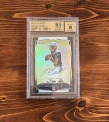 2014 Topps Chrome Jimmy Garoppolo Black Refractor Rookie Auto #03/25 BGS 9.5 RC