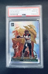 JOE BURROW 2020 Panini Donruss Optic Rookie RC DOWNTOWN PSA 10 💎 #DT 40